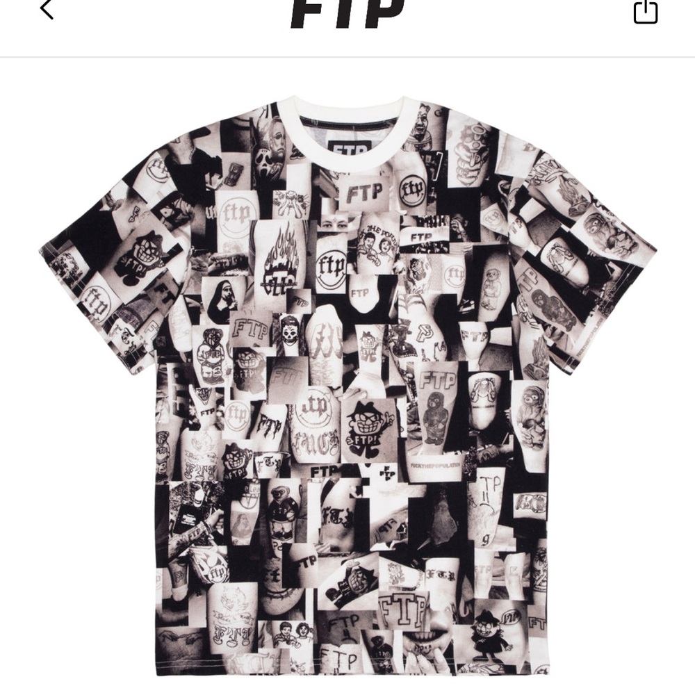 FTP tattoo T - brand new sold out.